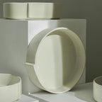 Stone Lain Bao 4-Piece Pasta Bowl Set Stoneware, Beige