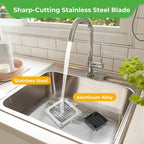 Replacement Chopper Blade Commercial Vegetable Chopper Dicer Stainless Steel Blade for Fruit Cutting Machine Tomato French Fries Cutter (3/8″ Blade)