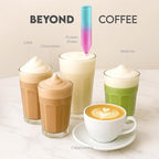 ZK Milk Frother FrothMate - Teal Pink Fade