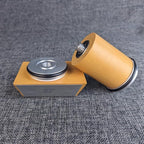 Beige Rolling Knife Sharpener, Rolling Sharpener Tool for Kitchen Knives - Knife Sharpener Kit Offers 15, 20, 18, & 22 Degree Sharpening