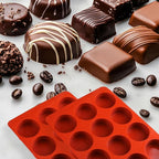 Mity rain Chocolate Bar Mold Deep, Silicone Dubai Chocolate Bar Pistachio Molds with Bags Scraper, Round Fix Chocolate Bar Dubai Candy Bar Mold for Filling Knafeh Pistachio Cream（2pc）