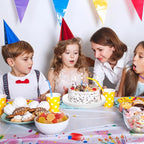 JCD 5pcs Large Cake Boards Drum 14 Inch Round, 1/2" Thick Cake Drums, Cake Decorating Supplies Sturdy Cake Corrugated Cardboard for Multi-Layer Cakes(14inch/5pcs)