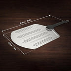 Witt 14"/36CM Perforated Pizza Peel – Ultra Thin Aluminum Peel for Retrieving Pizzas from The Pizza Oven with Ease