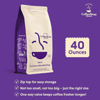 Coffee Bean Direct Dark Sumatra Mandheling, Whole Bean Coffee, Arabica Coffee, Dark Roast, 2.5 Pound Bag (Pack of 1)