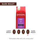 Community Coffee French Roast 12 Ounces, Extra Dark Roast Ground Coffee, 12 Ounce Bag (Pack of 2)