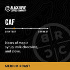 Black Rifle Coffee Company CAF, 50 Count, Medium Roast K Cups - Single Serve K Cups Coffee Pods - Kcup Pods Compatible with Keurig 1.0 & 2.0 - Made from Arabica Beans