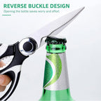 Multipurpose kitchen scissors, heavy duty meat poultry scissors, spice scissors, food cooking scissors, stainless steel utility scissors (1, white)