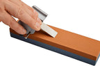 Bora 8 inch Sharpening Stone For Knife Sharpening, Two Sided Whetstone Fine Coarse Combination Aluminum Oxide Wet Stone for Honing Woodworking Tools 501060