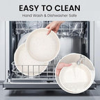 Vinino 3 Pack Round Cake Pan Set (6''/8''/10'') with Metal Reinforced Frame, Circle Cake Pan for Baking Nonstick Silicone Springform Pan for Baking Suitable for Making Layers, Cheese & Chocolate Cakes