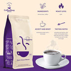 Coffee Bean Direct Dark House Blend, Whole Bean Coffee, Dark Roast, 2.5 Pound Bag (Pack of 1)