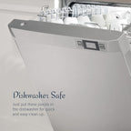 Mikasa Harmony 65-Piece Flatware Set for 12, 18/10 Stainless Steel Silverware with Forks, Knives, Spoons, and Serving Utensils, Elegant Design