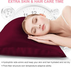 Mulberry Silk Pillow Cases 2 Pack Standard Size 20x26 Inches with Hidden Zipper, Ultra Smooth and Soft Breathable Cooling Silk Satin Pillowcase Set of 2, Better for Hair and Skin, Gifts for Women Men