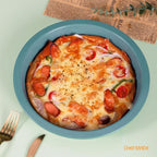 CHEFMADE Round Cake Pan, 9-Inch Non-Stick Pizza Pan and Pie Bakeware for Oven Baking (Green)
