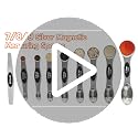 Magnetic Measuring Spoons Set Stainless Steel with Leveler, Stackable Metal Tablespoon Measure Spoon for Baking, Cups and Spoon Set Kitchen Gadgets Apartment Essentials Fits in Spice Jars - view 7