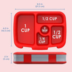 Bentgo Kids Prints Leak-Proof, 5-Compartment Bento-Style Kids Lunch Box - Ideal Portion Sizes for Ages 3-7, Durable, Drop-Proof, Dishwasher Safe, & PFAS & BPA-Free Materials (Trucks)