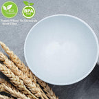 Homestockplus 【Set of 8】 Unbreakable Large Bowls,34 Oz Ramen Bowls BPA-Free Eco-Friendly Soup Bowl Set for Cereal, Salad, Soup, Ramen,Grains,Oatmeal Apply to Kitchen, Dishwasher & Microwave Safe