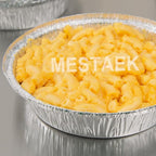 8" Aluminum Foil Pans without Lids 50 Pack of 33.8 oz,Heavy Duty Disposable Containers for Roasting,Storing,Baking,Cooking,Recyclable