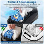 12 Pack 3D Airclean GN Vacuum Bags Compatible with Miele Classic C1, Complete C1, Complete C2, Complete C3, S227 S240, S270, S400, S2, S5, S8 Series Canister Vacuum Cleaner