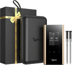 Typhur Sync Gold Dual Gift Set, WiFi Wireless Meat Thermometer with 2 Slim Probes & Storage Case, 6 Sensors, 10x Stronger Signal, Smart Base, ±0.5℉ Accuracy, for Grill BBQ Oven Smoker