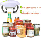 Electric Jar Opener for Arthritis Hands, Automatic Glass Jar Opener for Seniors, Bottle Opener for Weak Hands RA Suffers, Powerful Kitchen Gaget Suitable for Different Sizes of Jars