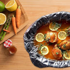 ECOOPTS Slow Cooker Liners (30 Liners), 14" × 22" Pot Liners Fit 6-10 Quarts, Disposable Cooking Bags Suitable for Oval & Round Pot, BPA Free (14" × 22")