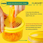 Corn Stripper and Peeler Tool with Bowl, Quick & Safe Corn Kernel Cutter for Shucking Corn on Cob, Comes with Non-Slip Safety Handle (Yellow)