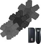 All-Clad Pot Protectors & Silicone Grip Set: Pot and Pan Protectors for Kitchen Organization, 100% Silicone Heat Resistant Grip Set, 8-Piece