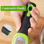 Zester Grater Set of 2, Cheese Grater for Kitchen Lemon Zester Tool Garlic Grater Ginger Grater, Kitchenaid Food Grater with Handle Handheld, Sharp Stainless Steel Blade with Protective Cover