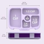 Bentgo Kids Prints Leak-Proof, 5-Compartment Bento-Style Kids Lunch Box - Ideal Portion Sizes for Ages 3-7, Durable, Drop-Proof, Dishwasher Safe, & PFAS & BPA-Free Materials (Unicorn)