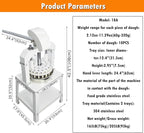 INTSUPERMAI Dough Divider and Rounder Machine - 18pcs Manual Dough Spacer Machine, 2.12oz-11.29oz for Bakery
