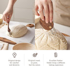 Bread Lame Set with Blade Cover, Two Scoring Knifes with 5 Feather Blades, Dough Scoring Tool for Bread Baking, Sourdough Scoring Tool Dexterous-Cut Series Lame Bread Tool (LUNA & ELEGANT)
