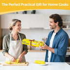 Easy Corn Peeler & Stripper Tool, Nobineck 2-Pack with Corn Fork, Stainless Steel Serrated Blade for Effortless Kernel Removal, Ideal Kitchen Gift.