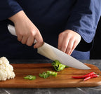 Cangshan ELBERT Series German Steel Forged Knife Block Sets (12-PIece, White)