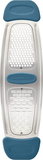 Rachael Ray Multi Stainless Steel Grater, Marine Blue, Small
