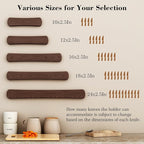 Magnetic Knife Holder for Wall, 16 Inch Wood Knife Strip with Strong Magnetism, Kitchen Accessories Organizer, Housewarming Gifts for New Home, Storage Space Savers for Apartment/Rv/Farmhouse