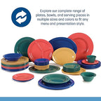 Carlisle FoodService Products Dallas Ware Reusable Plastic Bowl Bouillon Cup Bowl for Home and Restaurant, Melamine, 8 Ounces, Red, (Pack of 24)