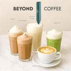 Zulay Kitchen Milk Frother Handheld Battery Operated – Electric Drink Mixer for Coffee, Lattes, Cappuccinos, Matcha & Hot Chocolate – Portable Foam Maker & Coffee Bar Accessory