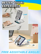 Stocking Stuffers for Men Women Teens Kids: Thumbs Up Lazy Phone Stand Holder for Desk Funny Gadgets for Teenage Boys Girls Dad Father Mother Mom Son Daughter Husband Wife Adults Gifts for Christmas