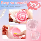 Rose Silicone Mold Large Rose Mold Unique UV Resin Molds Epoxy Resin Molds 3D Storage Jar Silicone Molds for Resin with Lid Valentine's Day Resin Jar Molds