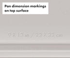 OXO Good Grips Non-Stick Pro Ceramic Coated Metal Bakeware 9” x 13” Cake Pan – Biscuit