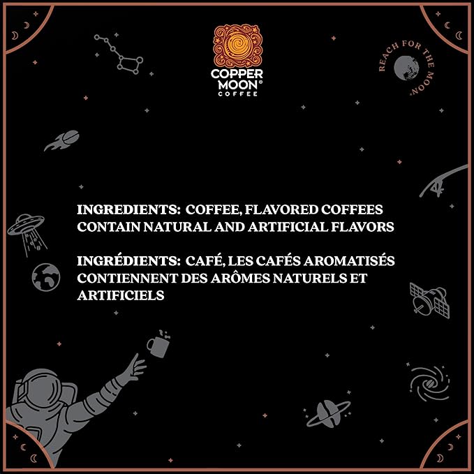 Copper Moon Medium Roast Whole Bean Coffee, Tropical Coconut Blend, 2 Lb