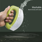 Premium Pizza Cutter Food Chopper-Super Sharp Stainless Steel Pizza Cutters Rocker/Slicer/Blade/Knife with Cover Multi Function Kitchen Tools,Dishwasher Safe(Green)