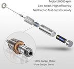Milk Frother Handheld, Battery Operated Travel Coffee Frother Milk Foamer Drink Mixer with 2 Stainless Steel Whisks for Hot Chocolate, Batteries Included, Silver