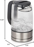 Cuisinart GK-17N Viewpro Cordless Electric Kettle, Silver 1.7 Liter