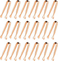 Mini Serving Tongs, Anytrp 18-Packs Stainless Steel Sugar Tongs, 4.3inch Ice Tongs Kitchen Tong Appetizers Tong for Coffee Bar, Tea Party, Desserts Party, Sugar and Ice Bucket