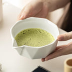 7 PCS Matcha Whisk Kit with Bowl & Scoop, Bamboo Whisk and Sifter, Traditional Japanese Tea Set for Matcha Lovers – Complete Matcha Gift Kit (White)