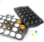 Non-Stick Mini Cupcake Pan, 1.97" 24-Cup Set of 2 Baking Pans, Heavy Duty Carbon Steel Tin for Mini Muffins & Cupcakes