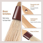 Pastry Brushes for Baking Basting Brush with Boar Bristles and Beech Hardwood Handles Culinary Oil Brush for Barbecue Butter Grill BBQ Sauce Baster Marinade Kitchen Food Cooking Brushes (1/1.5-2PCS)