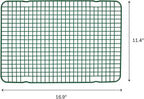 Great Jones Big Chill Wire Cooling Rack (Broccoli) – 16.9" × 11.4" Heavy-Weight Aluminized Steel,Nonstick Baking Rack – Oven Safe 450 °F, Bacon & Cookie Cooling Rack – Fits Half Sheet Pans