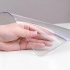 Frosted Table Protector 30 x 60 Inch, 1.4mm Thick Waterproof PVC Plastic Table Cover, Durable Table Pad for Dining Room, Kitchen, Writing Desk, and Coffee Tables